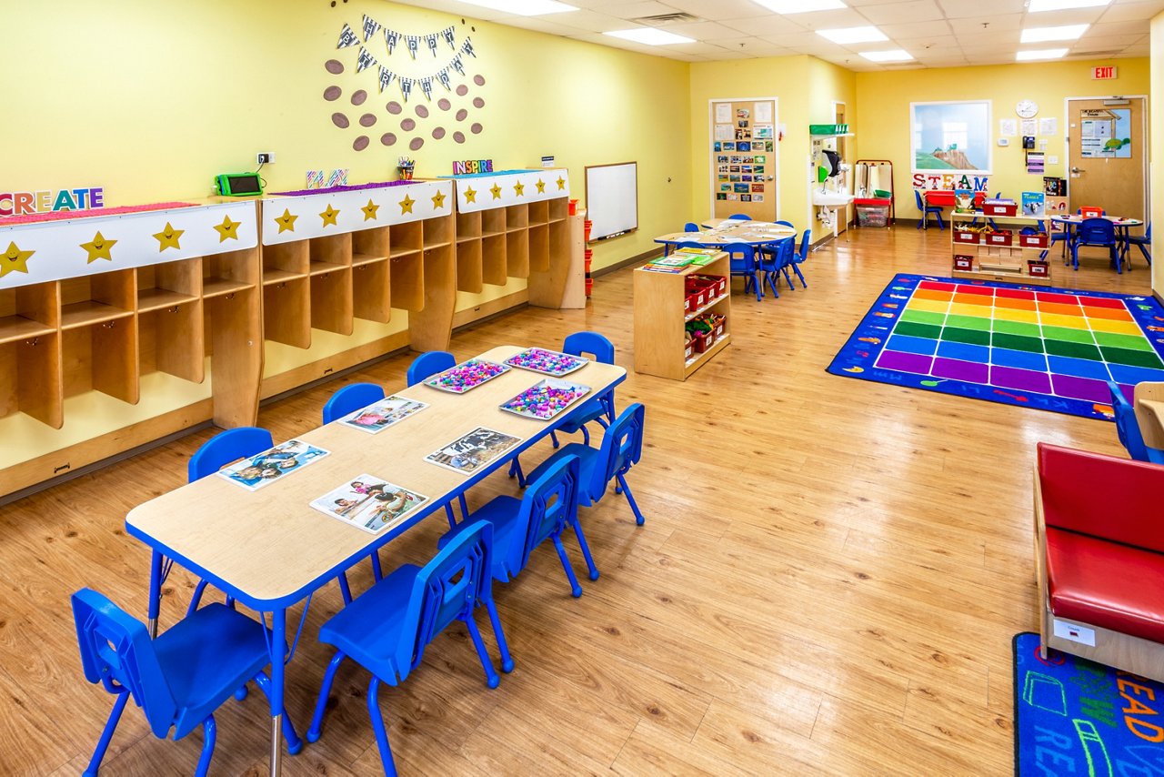 Classroom of the Goddard School in Round Lake Illinois