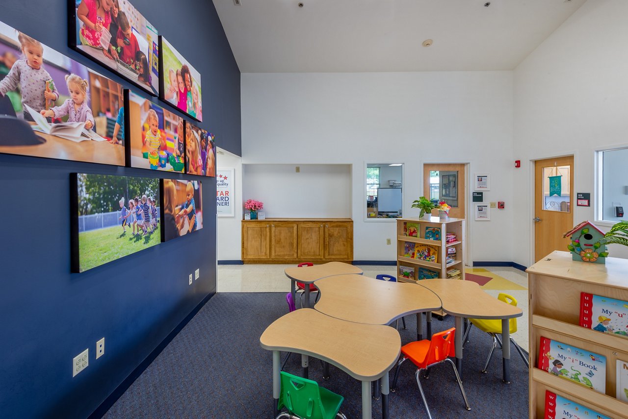 Lobby of the Goddard School in Macedonia Ohio