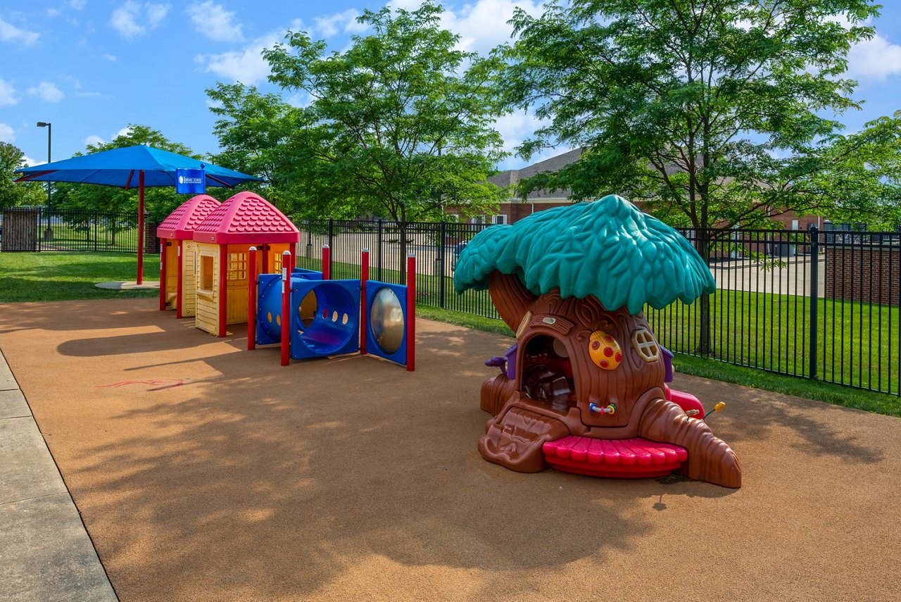 Playground of the Goddard School in Macedonia Ohio