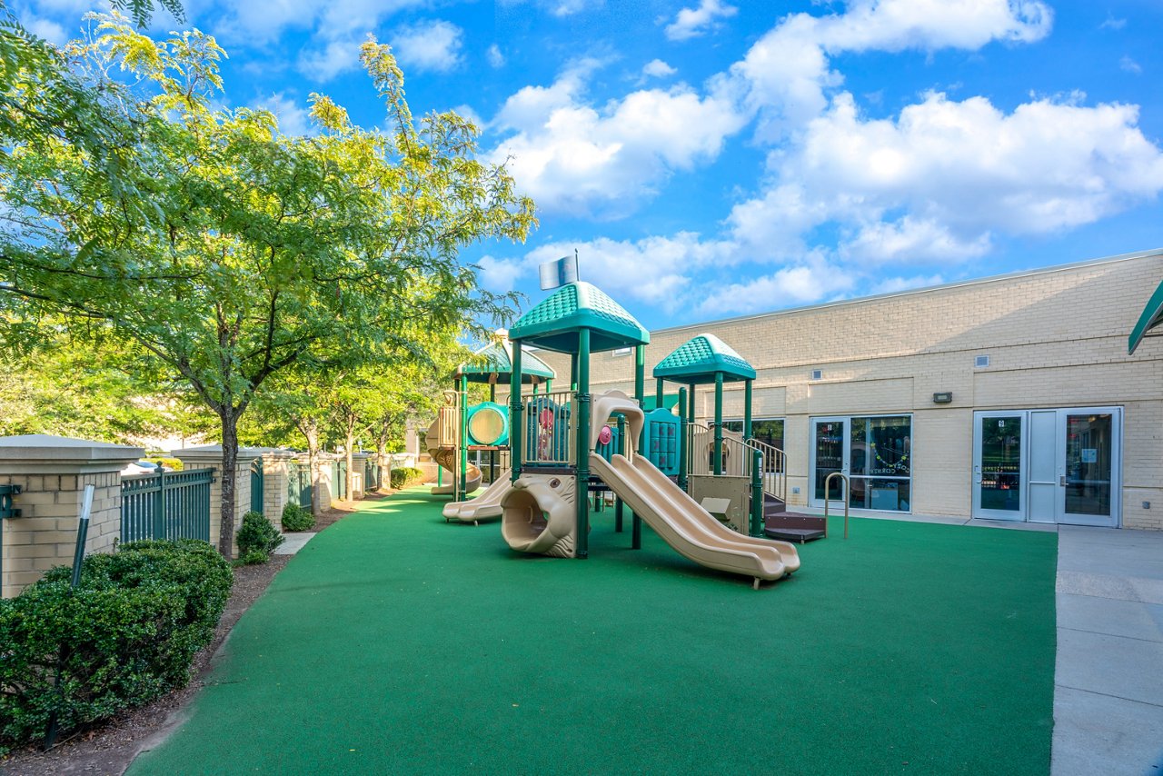 Playground of the Goddard School in Gaithersburg Maryland