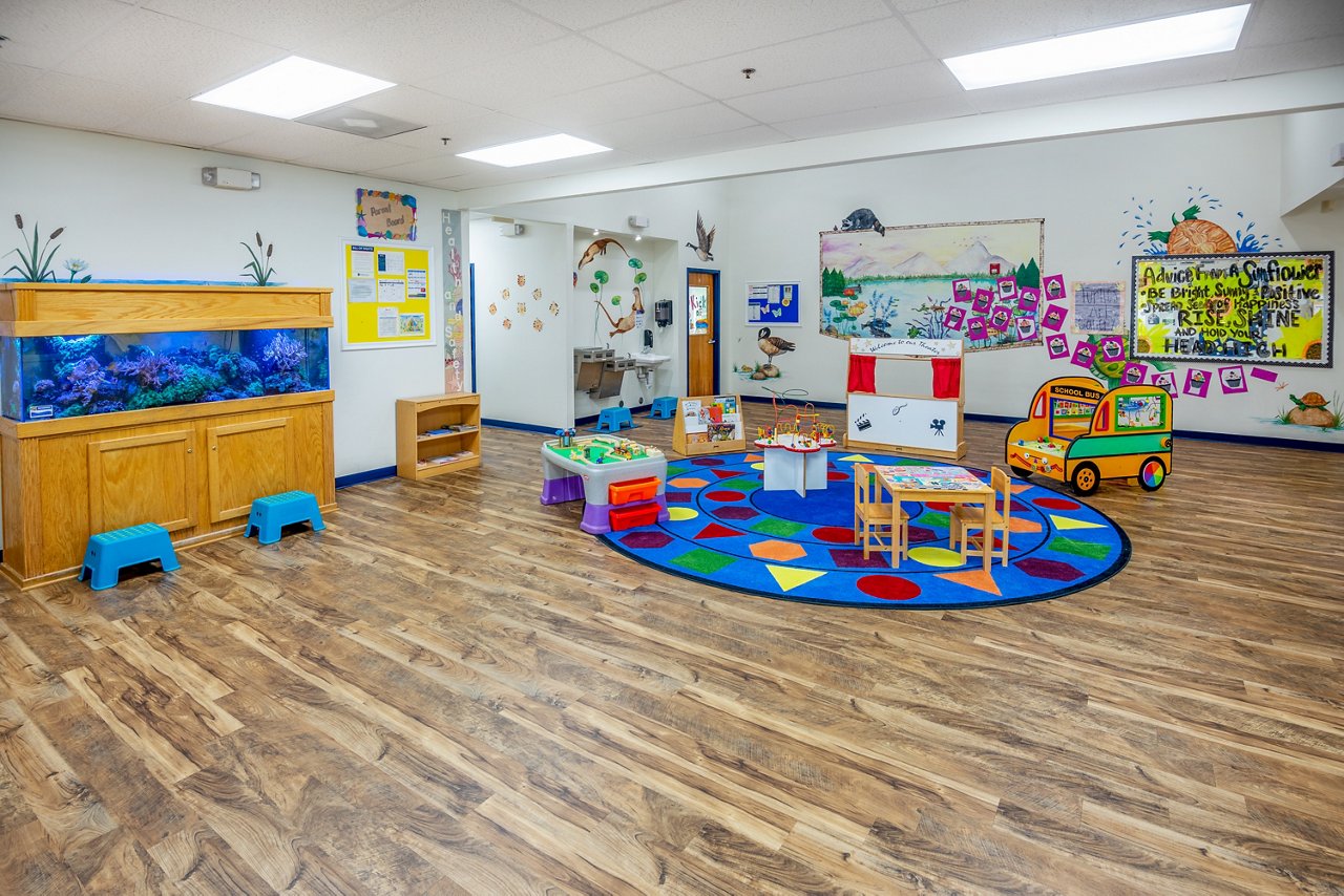 Lobby of the Goddard School in Chester Virgina