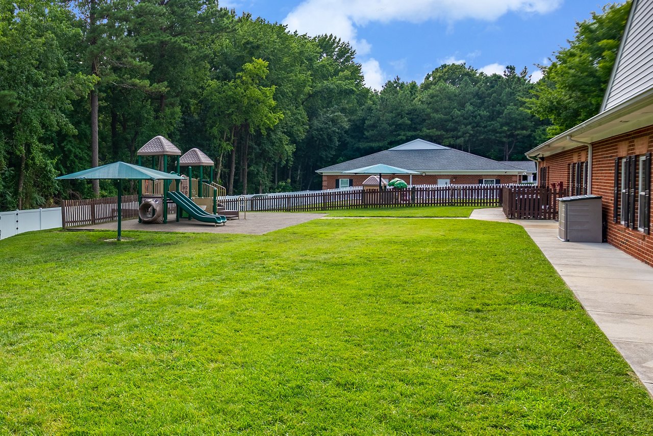 Playground of the Goddard School in Chester Virgina