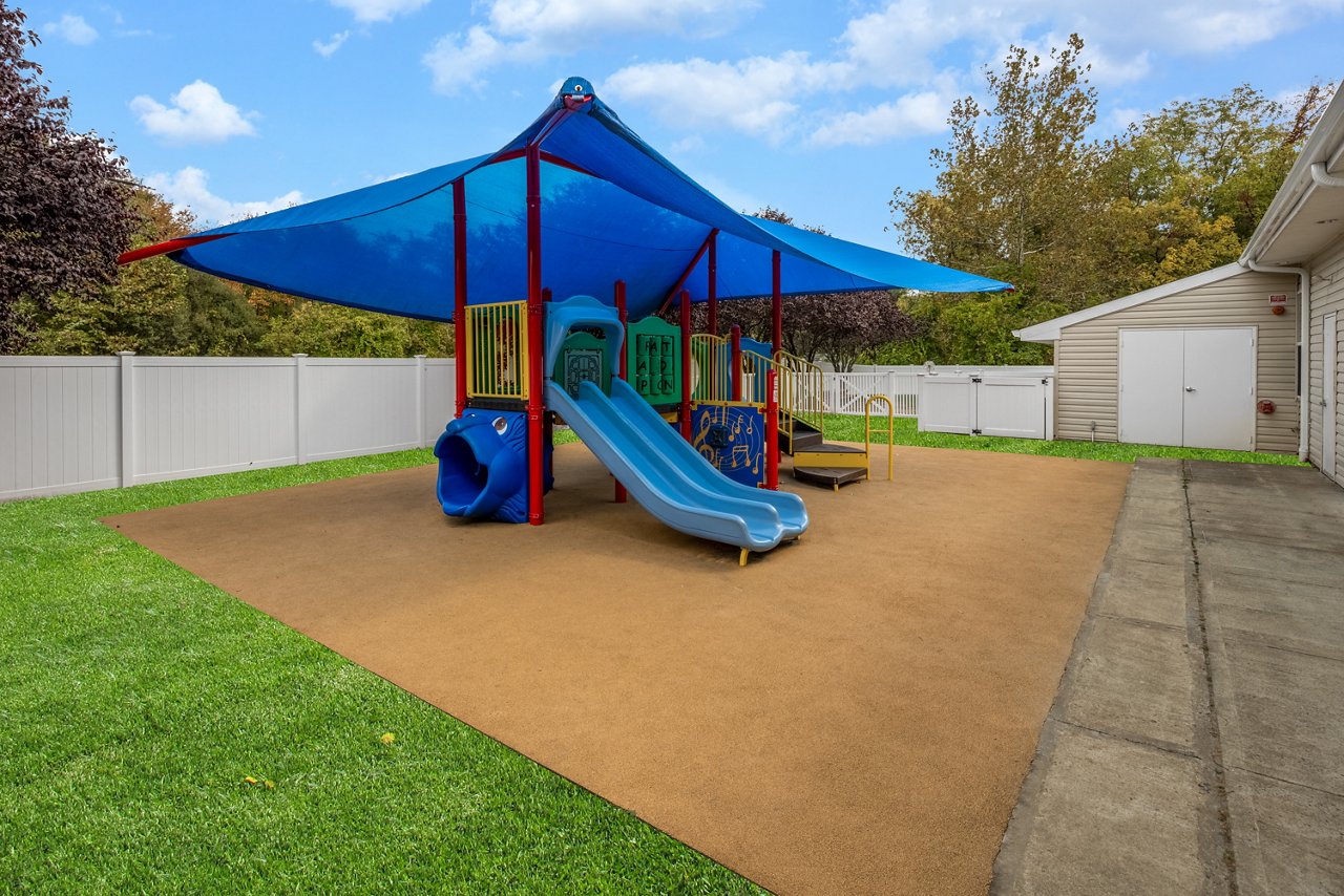 Playground of the Goddard School in Brookfield Connecticut