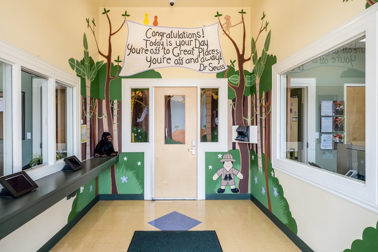 Reception of the Goddarad School in Aurora South Colorado