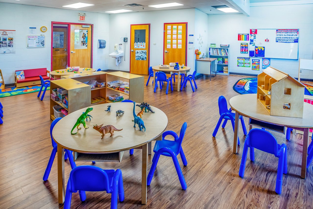 Classroom of the Goddard School in Chesterfiled Missouri