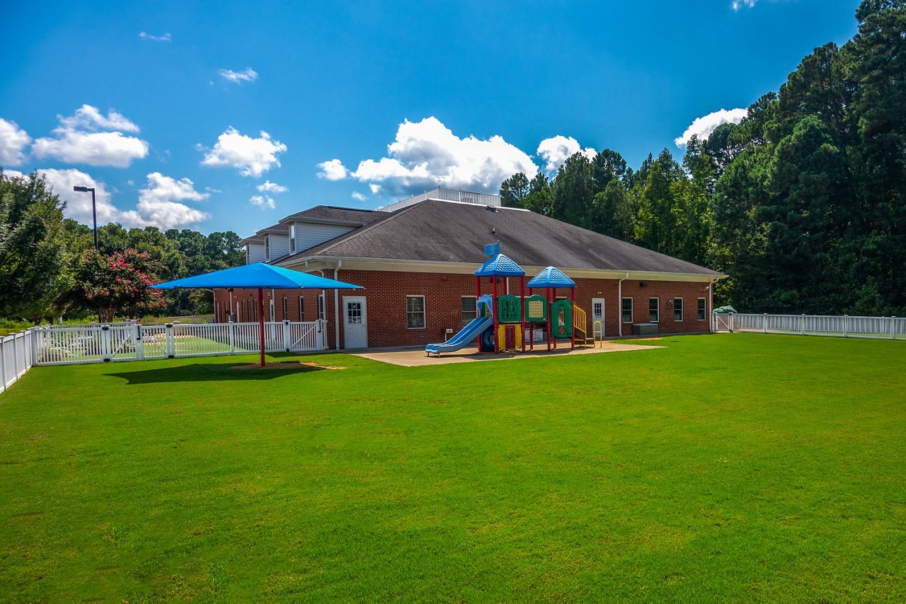 Playground of the Goddard School in Faquay-Varina North Carolina