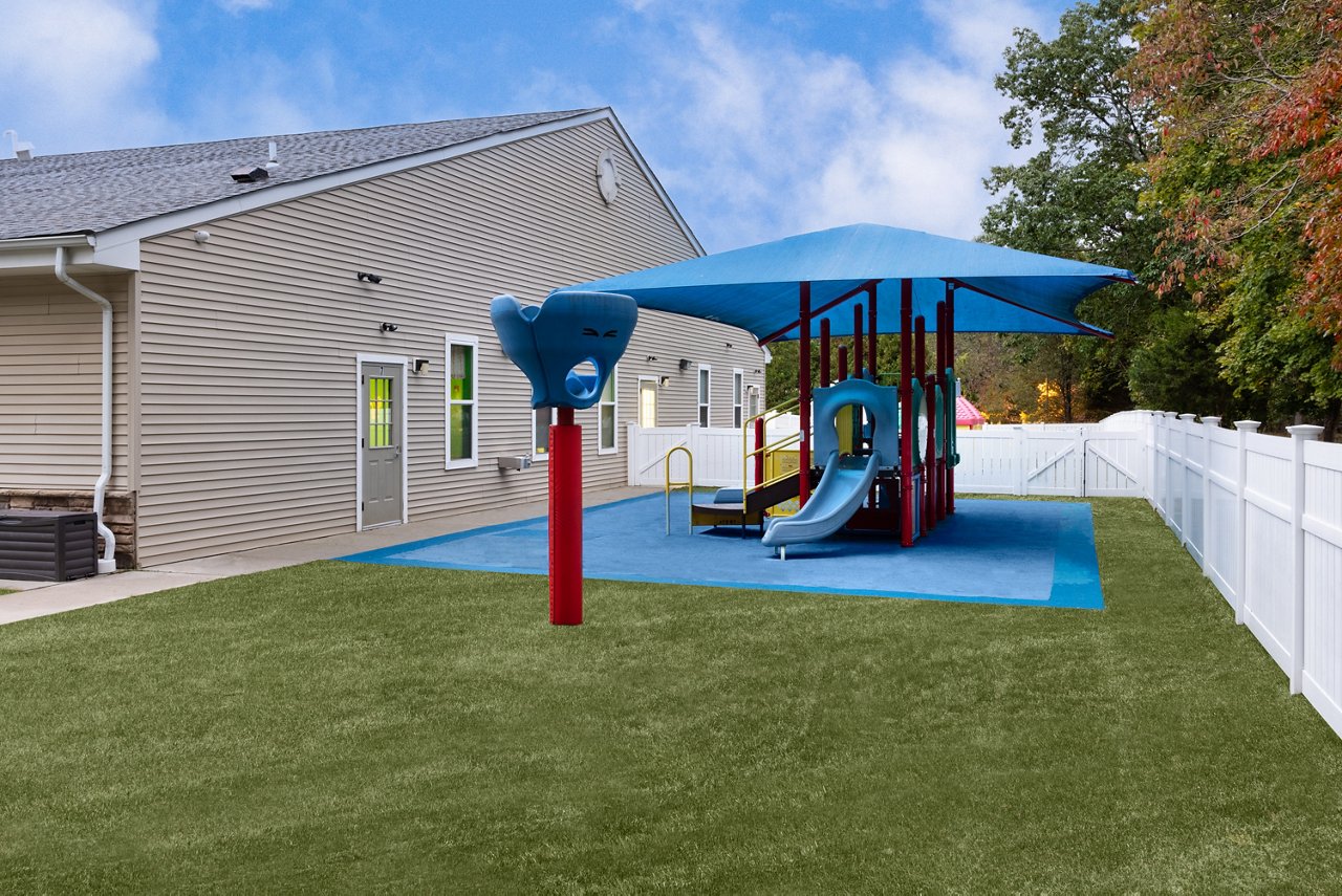Playground of the Goddard School in Jackson Township Ohio