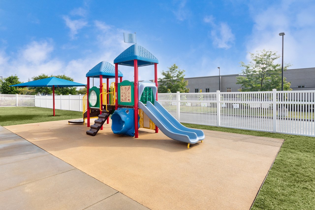 Playground of the Goddard School in Avon Indiana