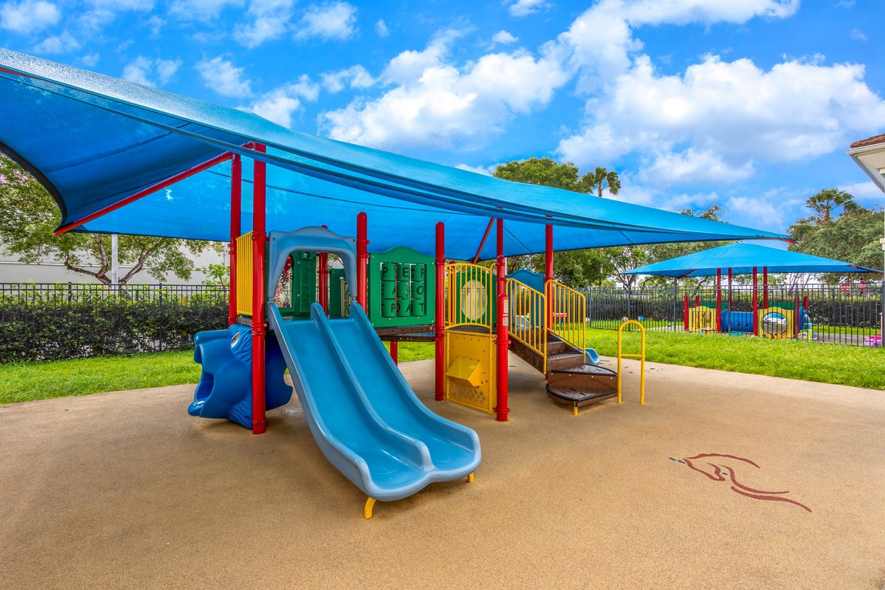 Playground of the Goddard School in Miramar Florida