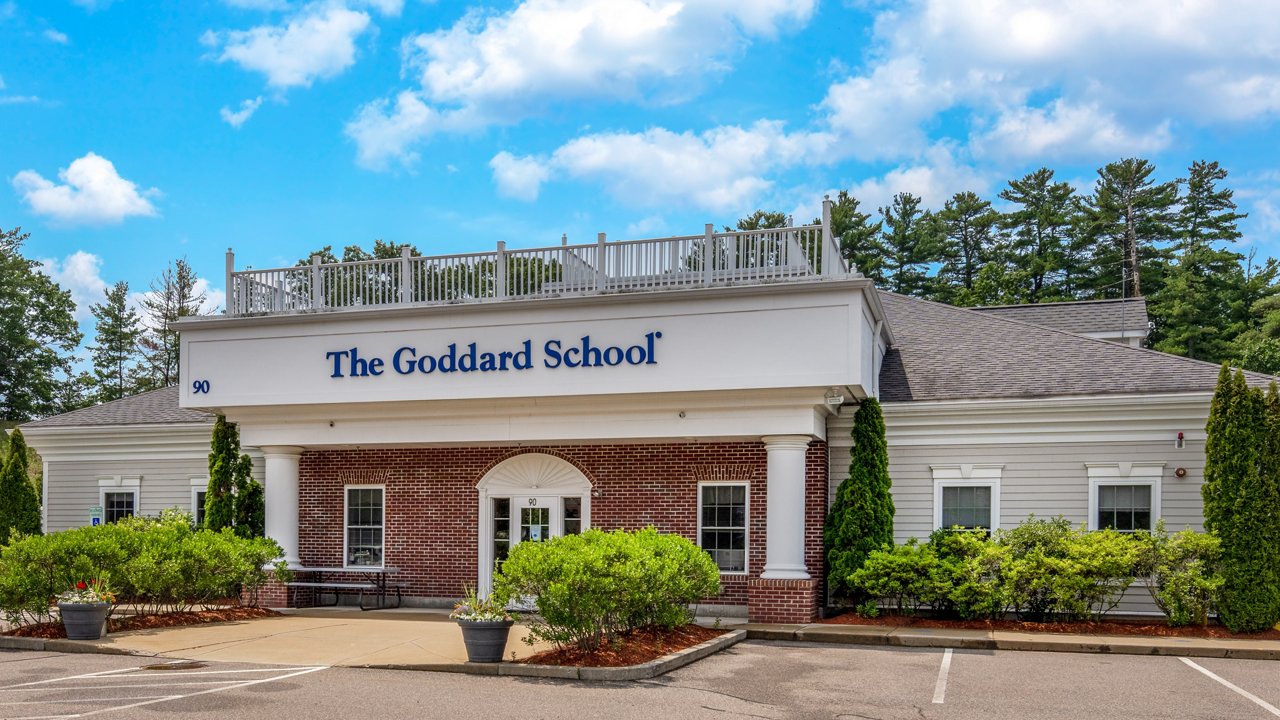 exterior of the Goddard School in Medfield Massachusetts