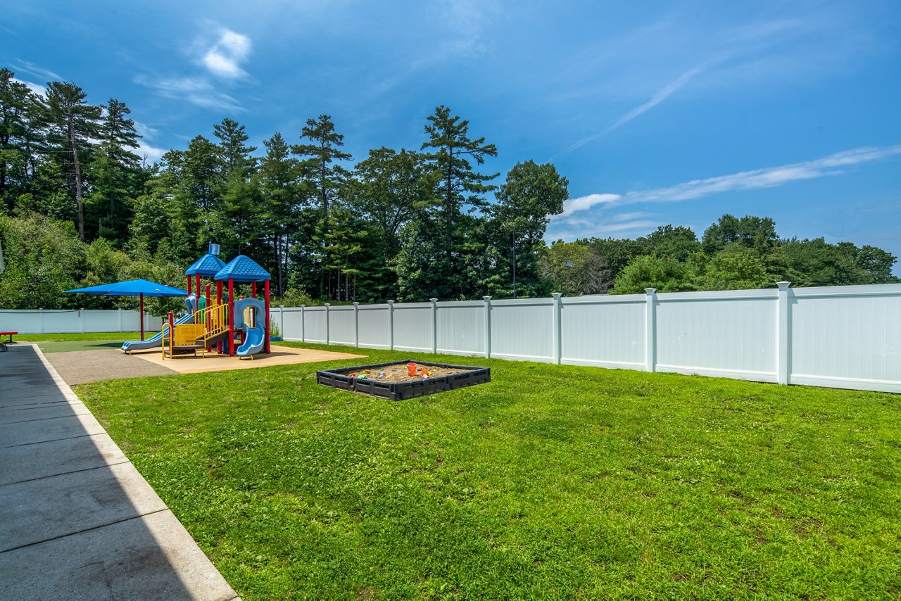 Playground of the Goddard School in Medfield Massachusetts