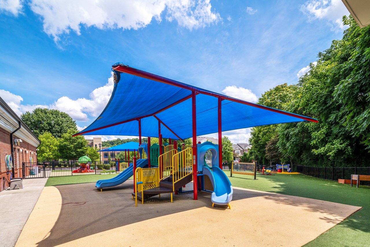 Playground of the Goddard School in Franklin Tennessee