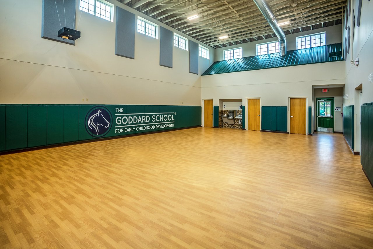 Gym of the Goddard School in Manchester Missouri