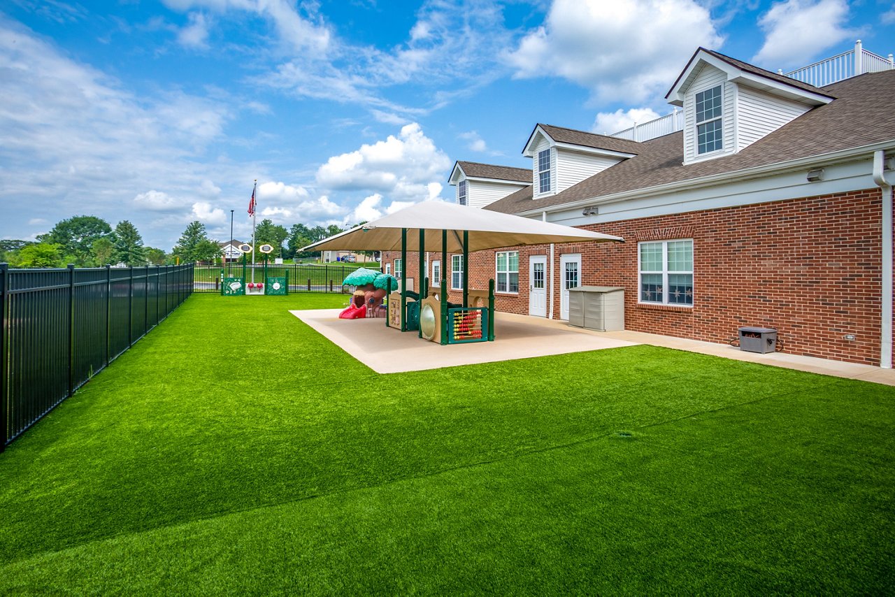 Playground of the Goddard School in Manchester Missouri