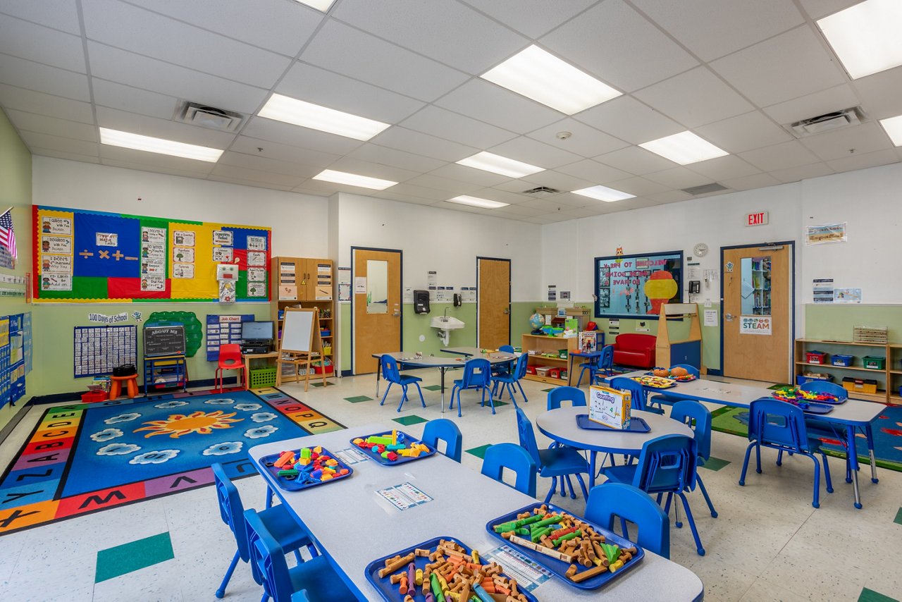 Classroom of the Goddard School in Wellington Florida