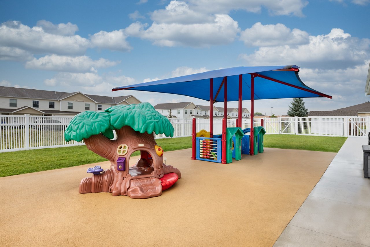 Playground of the Goddard School in Fargo North Dakota