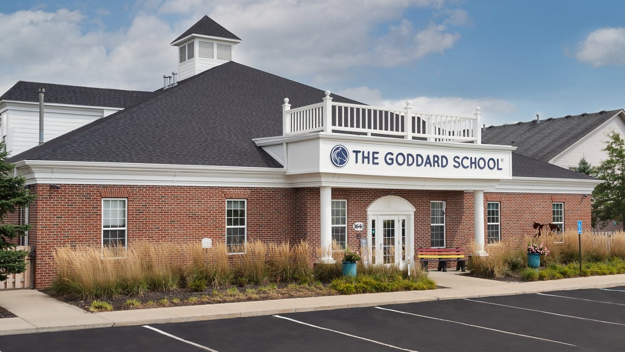 Exterior of the Goddard School in Zionsville Indiana
