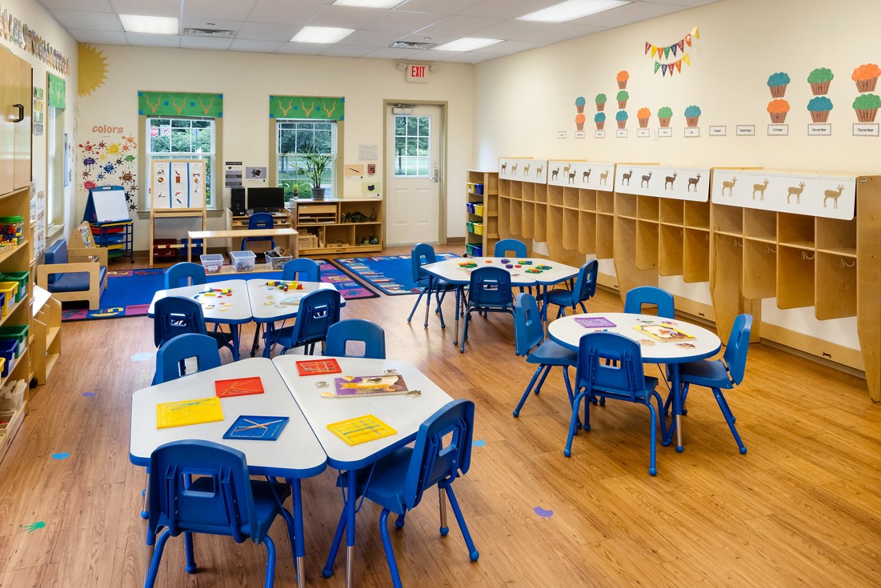 Classroom of the Goddard School in Wappingers Falls New York