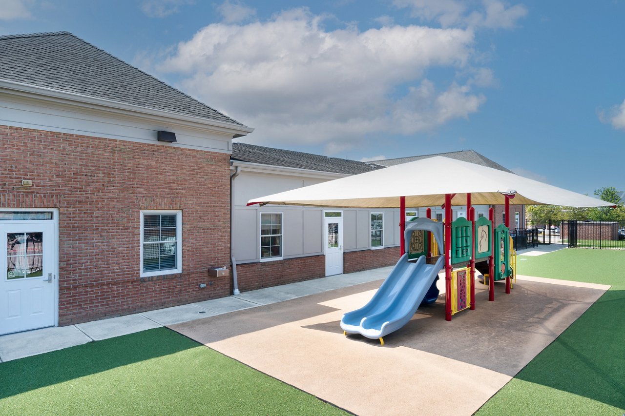 Playground of the Goddard School in New Albany Ohio