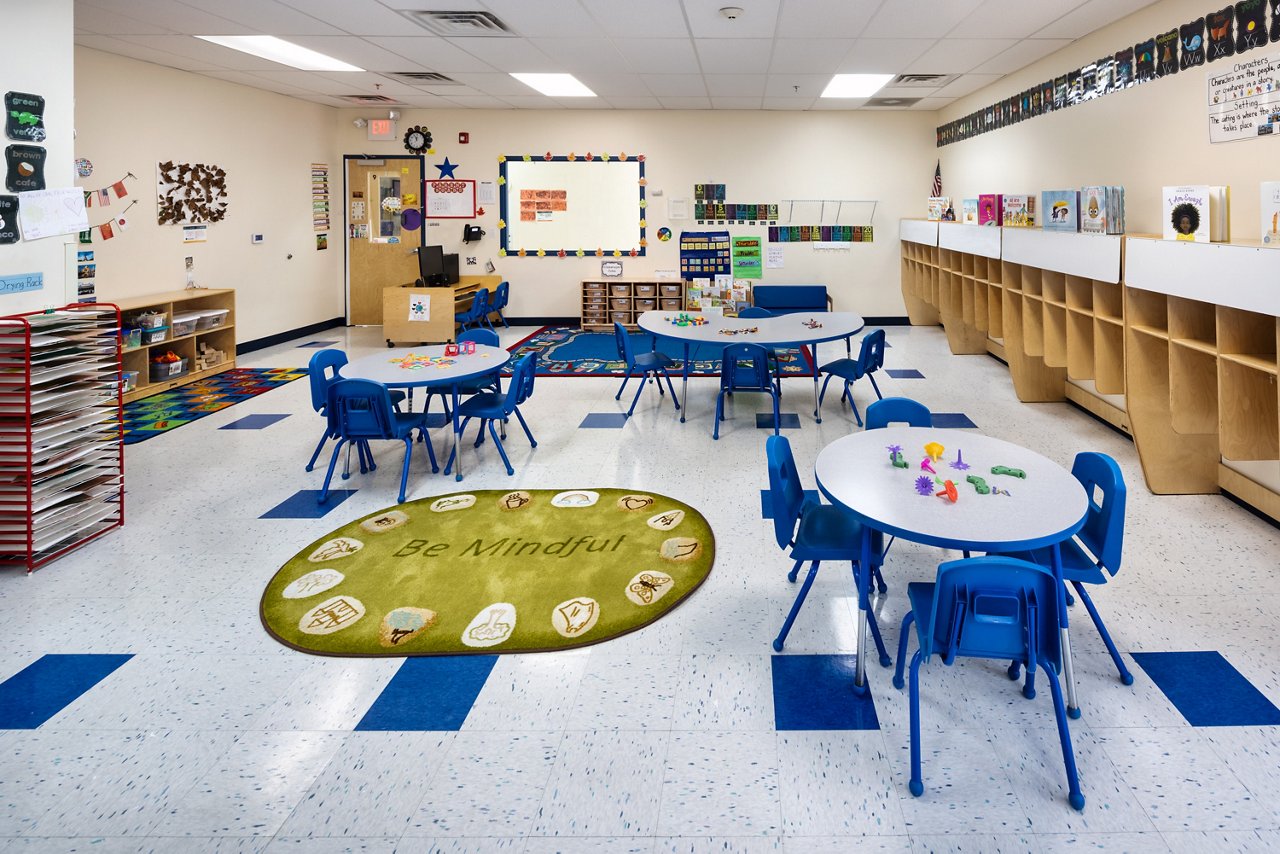 Classroom of the Goddard School in Clinton New Jersey
