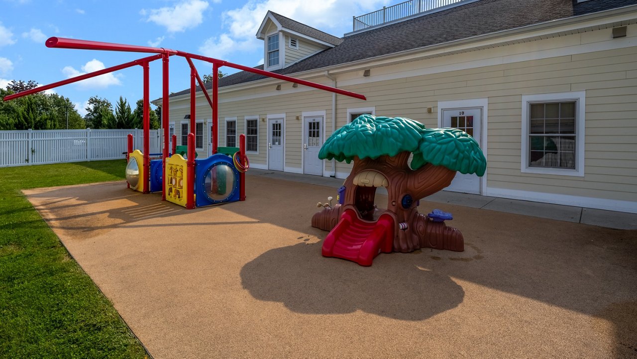 Playground of the Goddard School in Farmington Connecticut