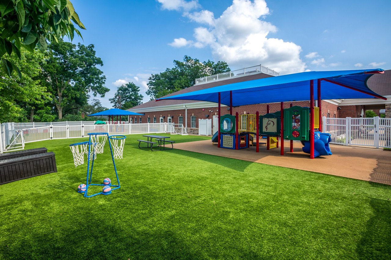 Playground of the Goddard School in Rock Hill Missouri