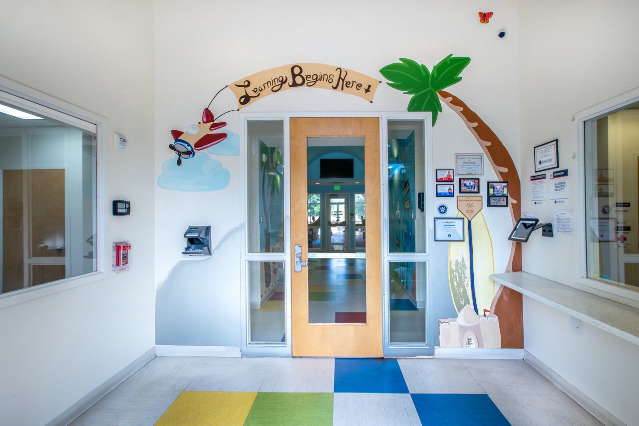 Lobby of The Goddard School in Carlsbad, CA