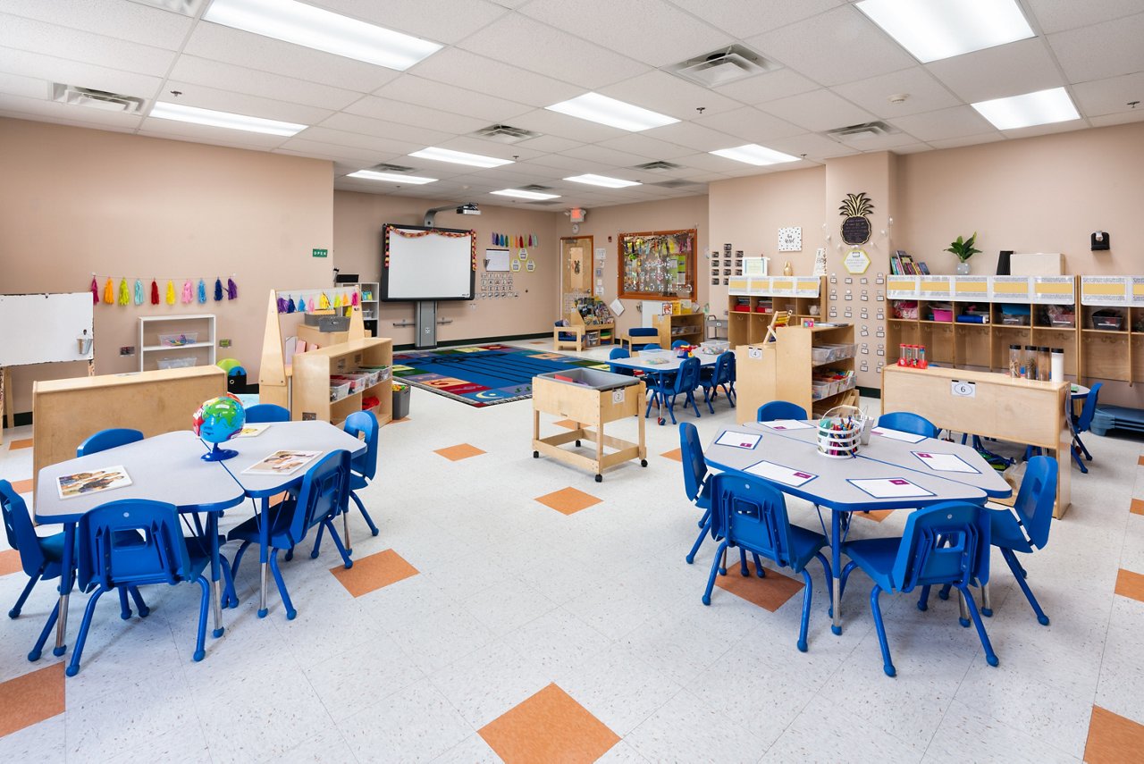 Classroom of the Goddard School in Millersville Maryland