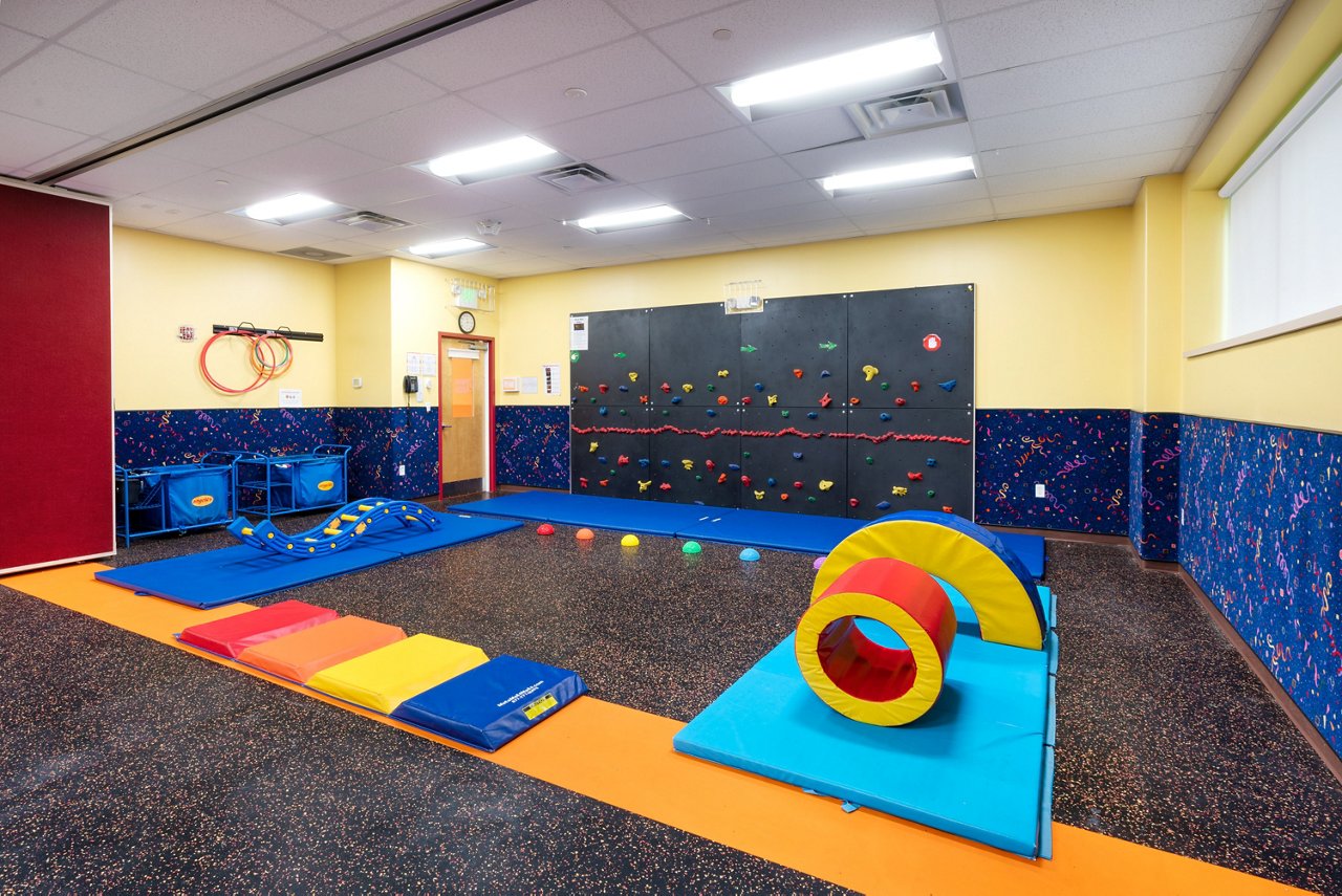 Gym of the Goddard School in Bare Hills Maryland