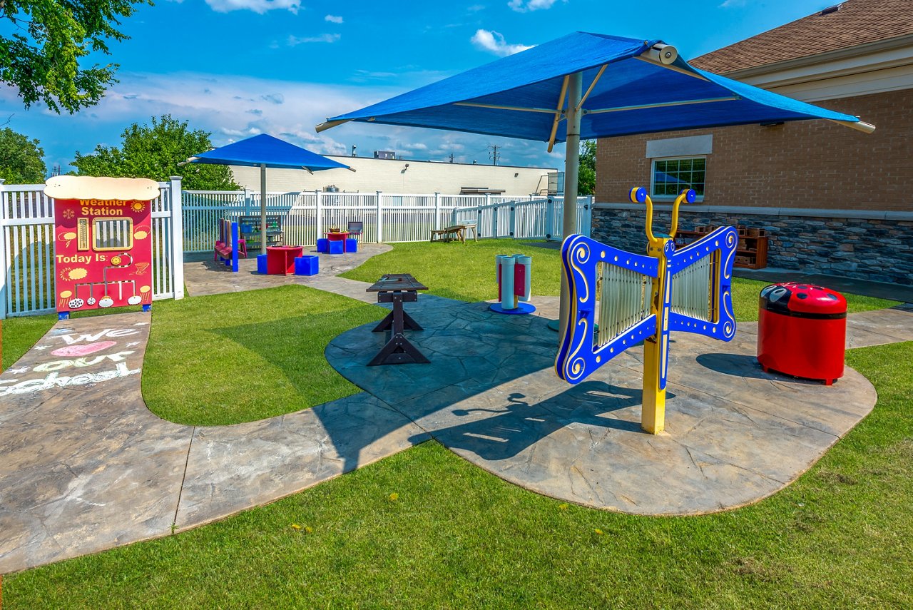 Outdoor Classroom of the Goddard School in Highland Heights Ohio