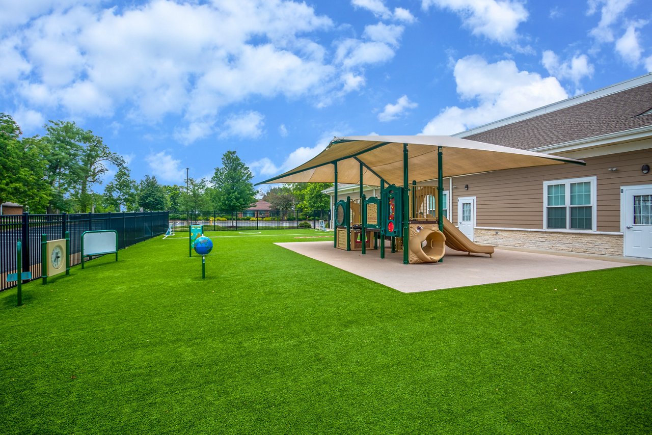 Playground of the Goddard School in Creve Couer Missour