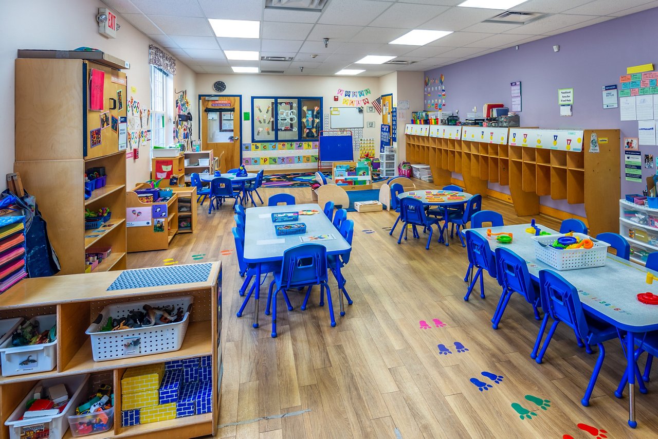 Classroom of the Goddard School in Apex North Carolina