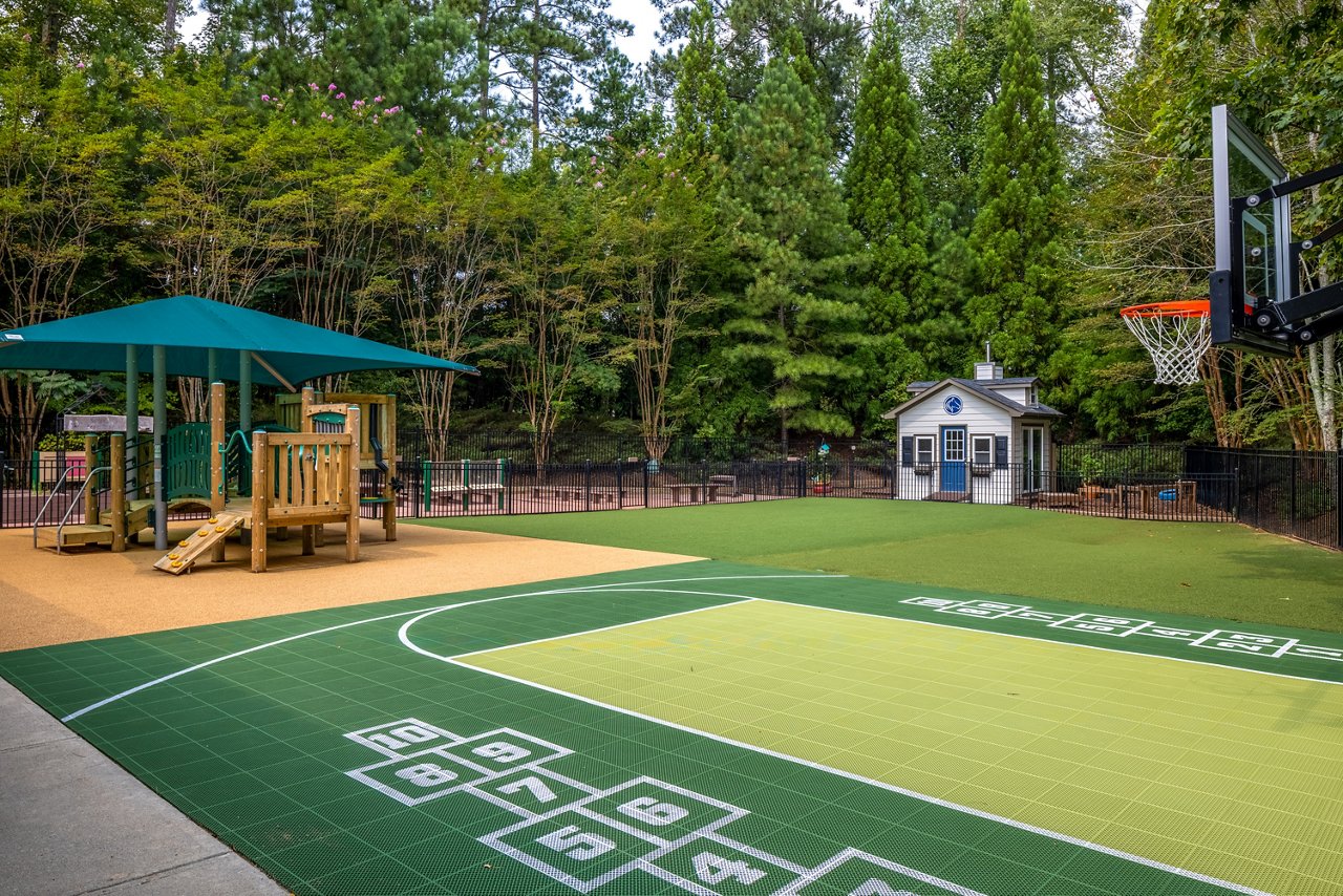 Playground of the Goddard School in Alpharetta 3 Georgia