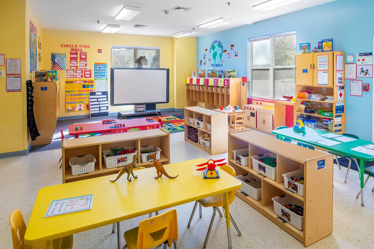 GS_PW_0702_Leesburg_VA_Classroom at the Goddard School in Leesburg, VA