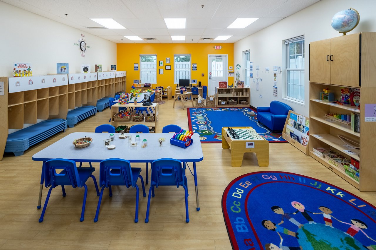 Classroom of the Goddard School in Wilton Connecticut