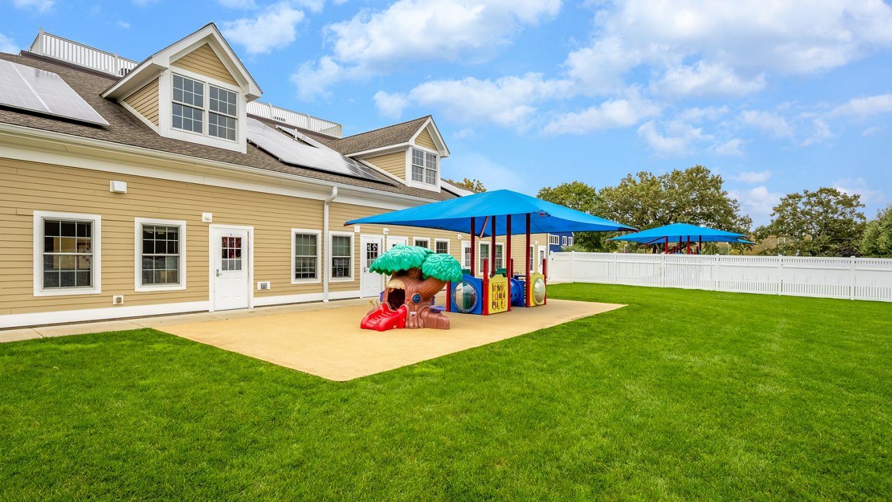 Playground of the Goddard School in Wilton Connecticut