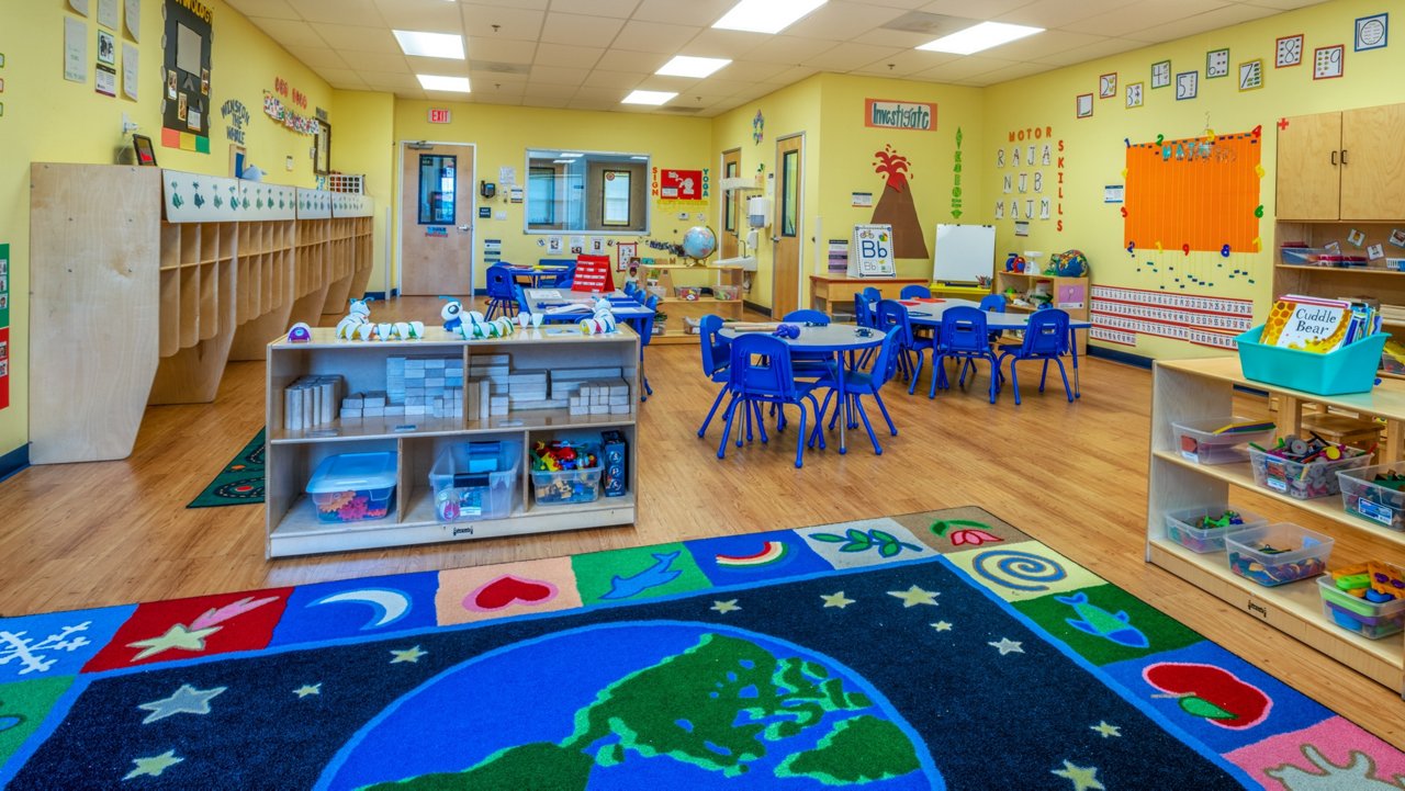 Classroom of the Goddard School in Folsom California