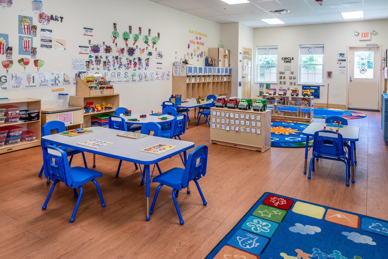 Classroom of the Goddard School in Westin Massachusetts