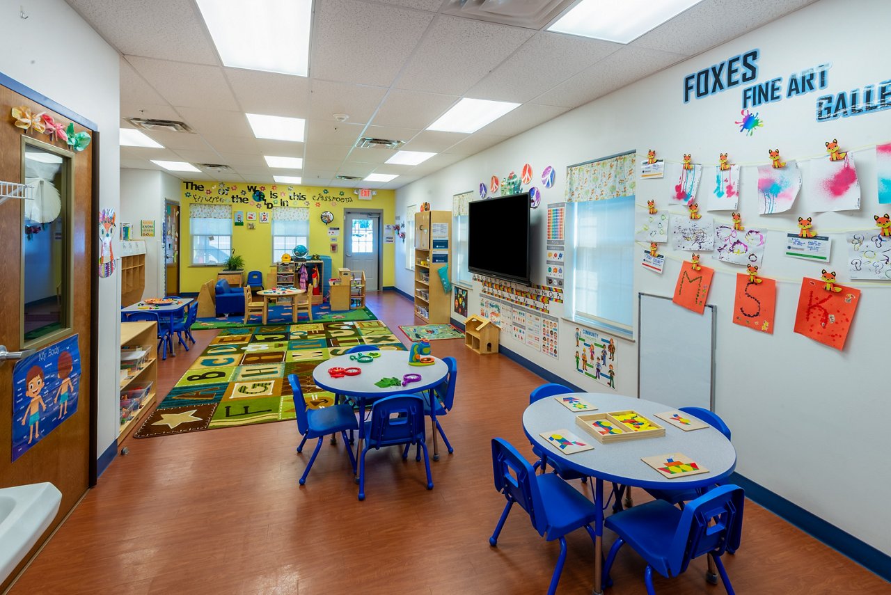 Classroom of the Goddard School in North Ridgeville Ohio