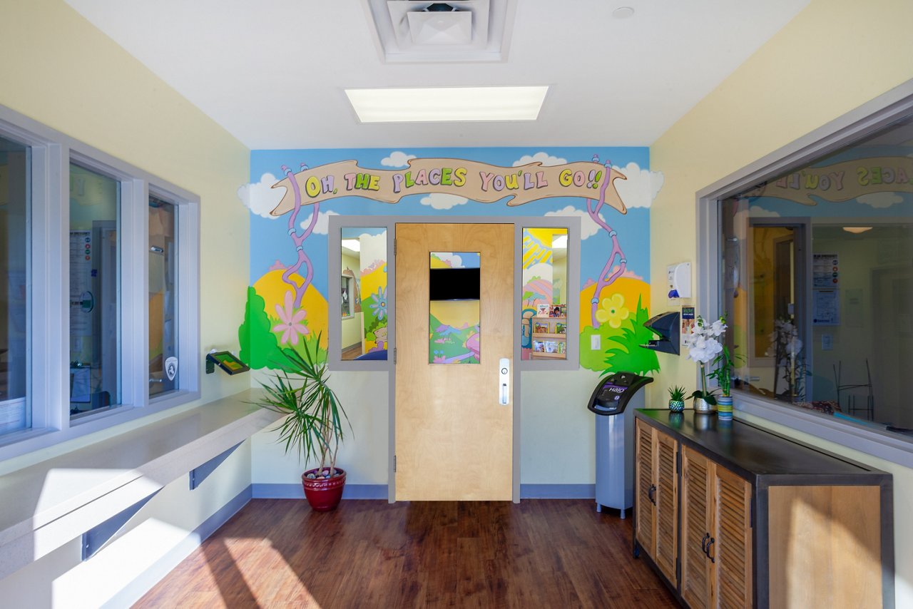 Reception of the Goddard School in Steiner Ranch Texas