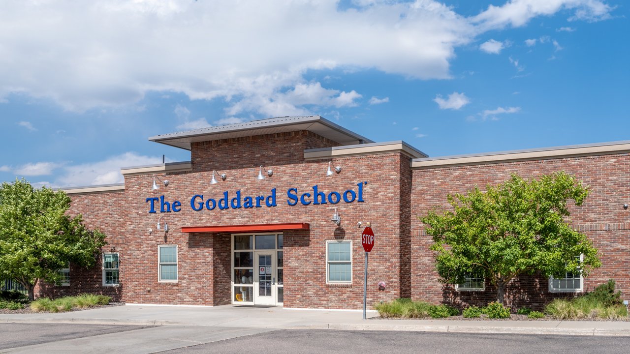 GS_PW_0727_Highlands Ranch_CO_Exterior at the Goddard School in Highlands Ranch, CO