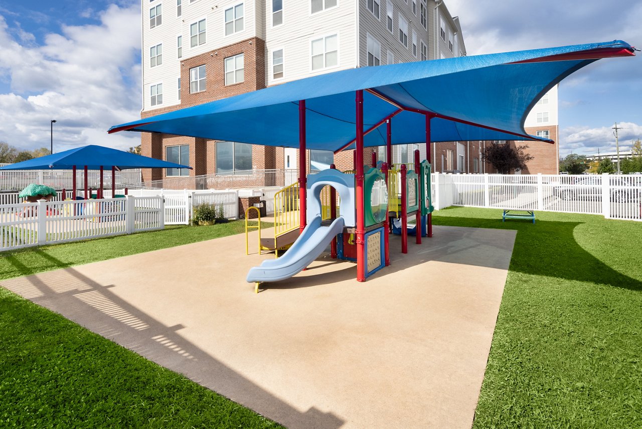 Playground of the Goddard School in Elmwood Park New Jersey