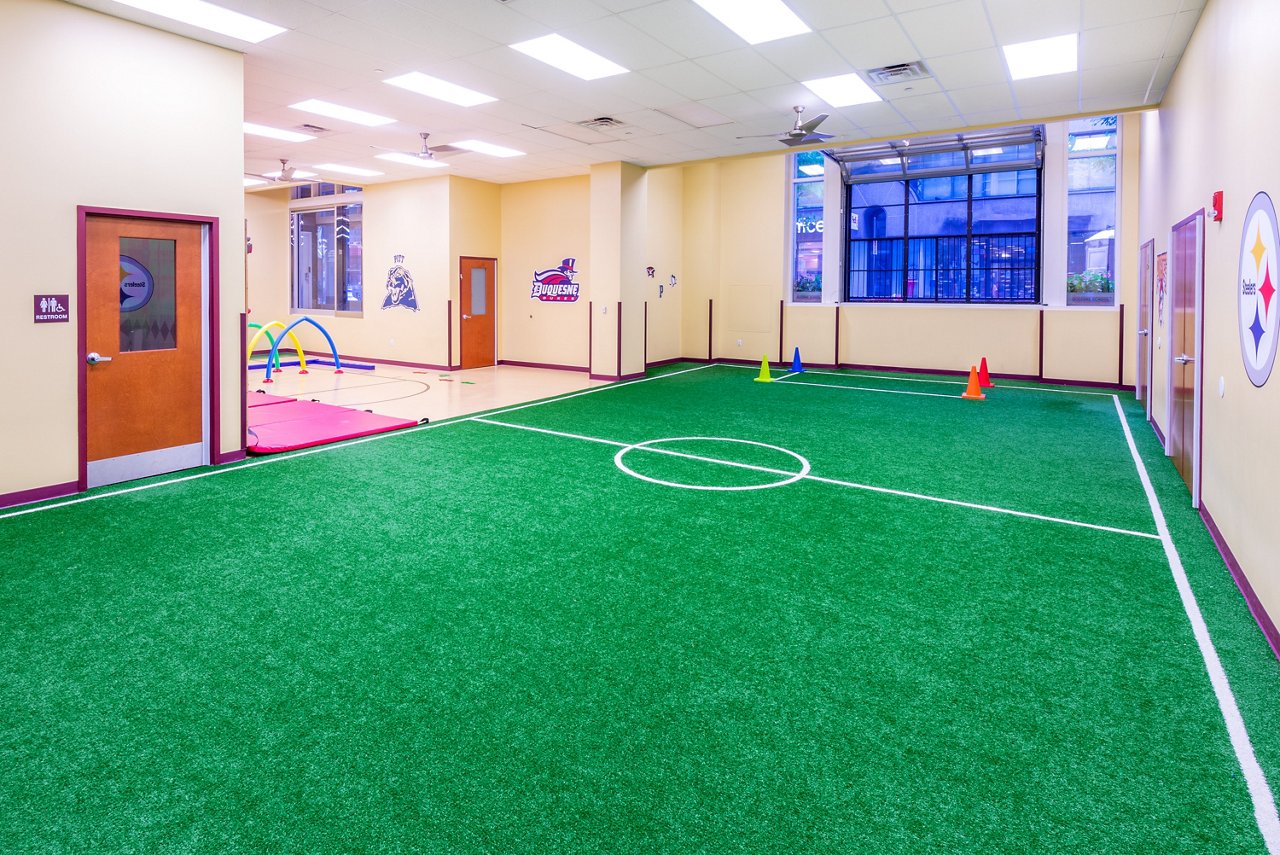 Gym of the Goddard School in Pittsburgh Pennsylvania