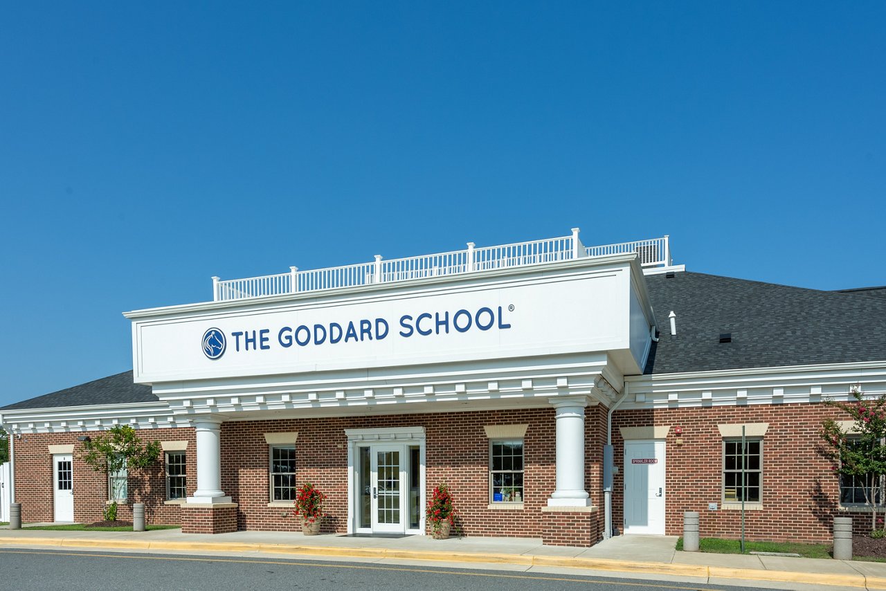 Exterior of the Goddard School in Fredricksburg Virginia