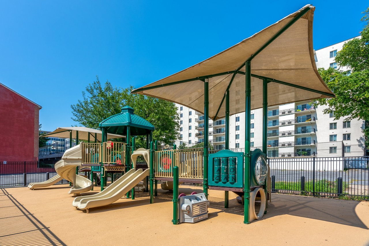 Playground of the Goddard School in Silver Spring Maryland