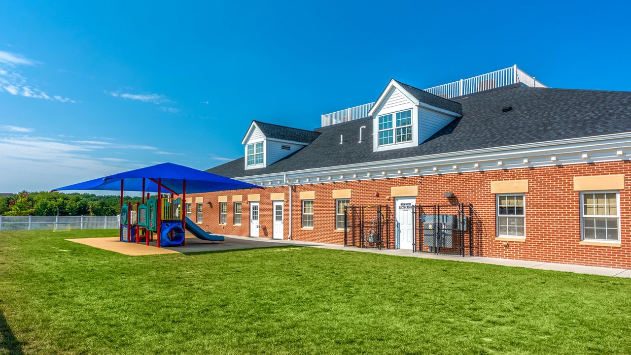 Playground of the Goddard School in Laurel Maryland