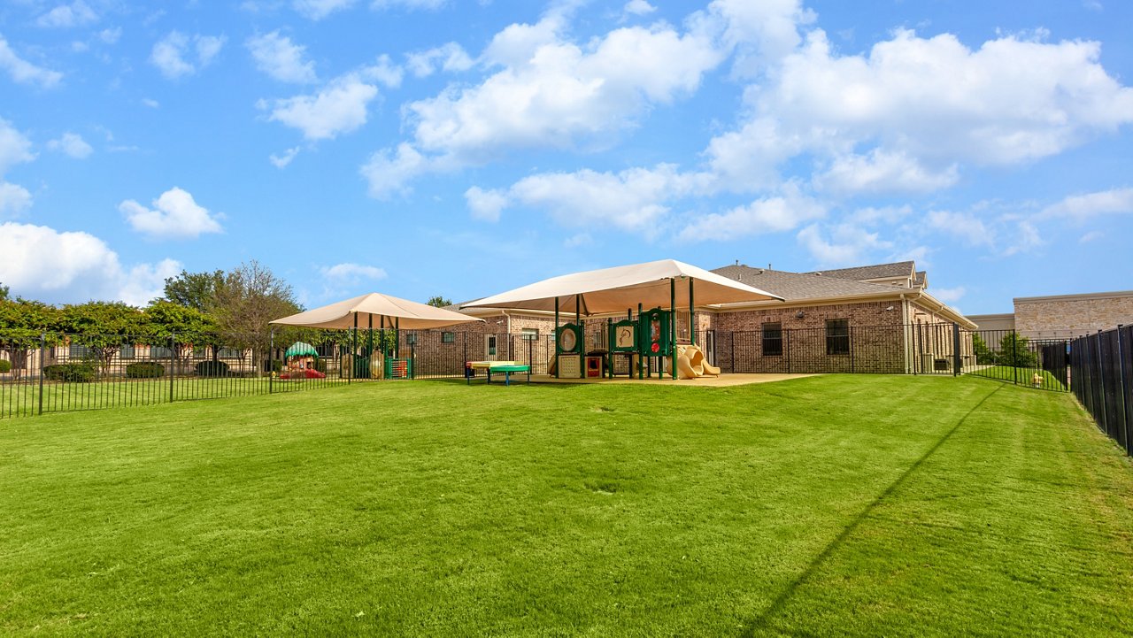 Playground of the Goddard School in Frisco Texas