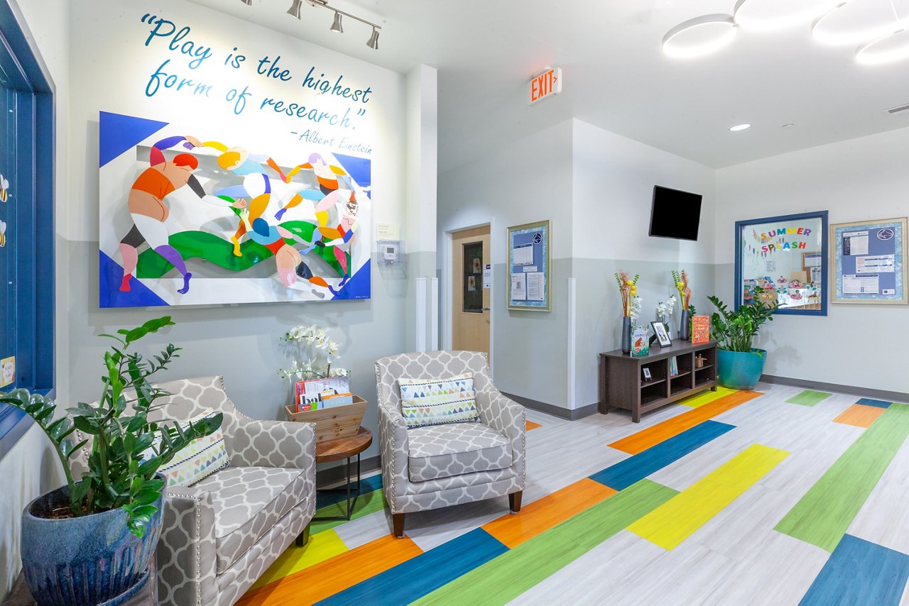 GS_PW_0793_Rochester_MI_Lobby at the Goddard School in Rochester, MI