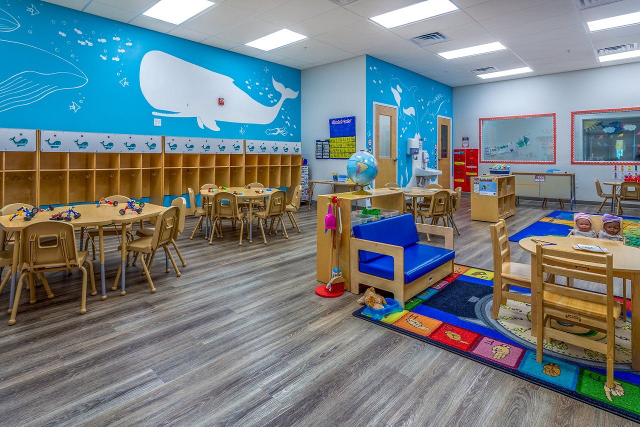 Classroom of the Goddard School in Lithia Florida