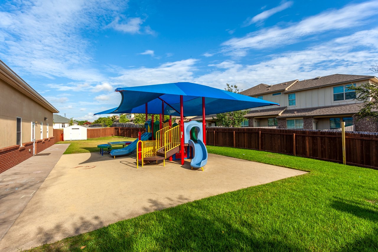 Playground of the Goddard School in Pfluggerville Texas